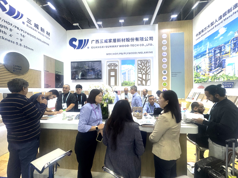 第138屆廣交會(huì)上三威新材展位情況