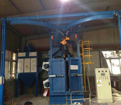 Q376雙吊鉤式拋丸機