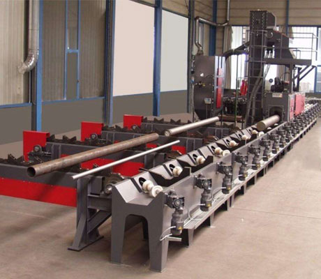 棒材拋丸清理機