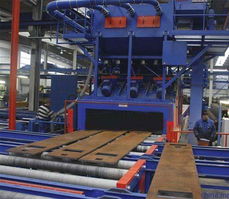 暖氣片專用拋丸機