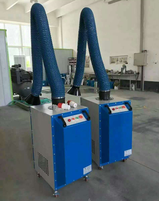 汽車配件加工廠安裝旱煙除塵器(圖1)