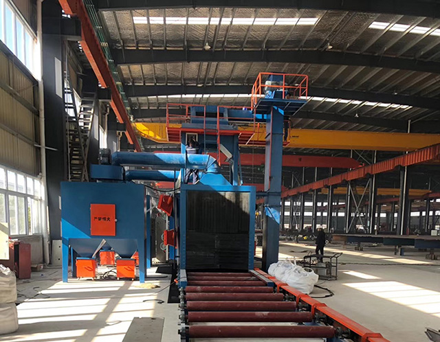 拋丸機(jī)濾筒式除塵器(圖5) 拋丸機(jī)濾筒式除塵器(圖5)