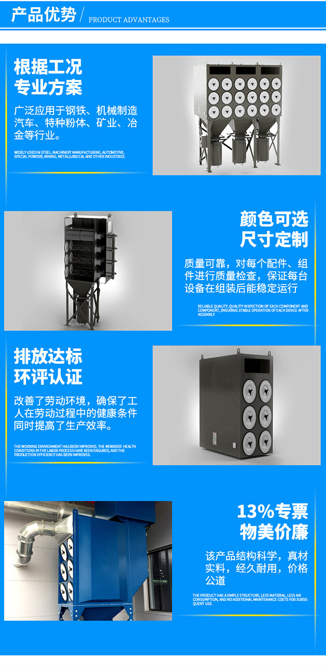 斜插式濾筒除塵器(圖3)