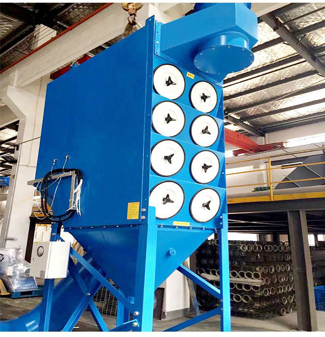 斜插式濾筒除塵器(圖5)