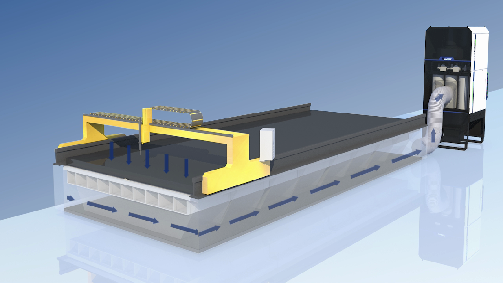 激光切割煙霧處理方案