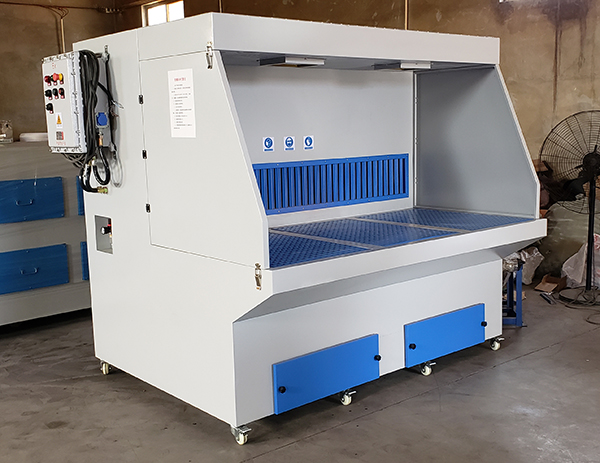 強力除塵！石墨粉塵打磨除塵臺，讓車間煥然一新