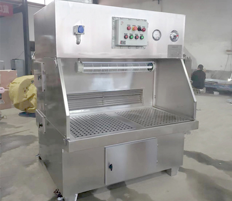 鎂合金壓鑄件防爆濕式打磨除塵臺