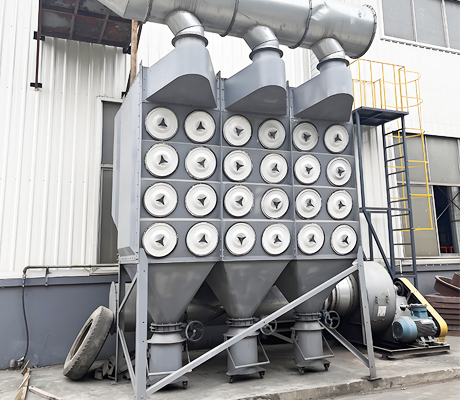 拋丸機(jī)濾筒式除塵器