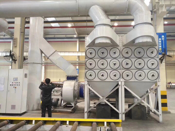 沉流式濾筒除塵器(圖2)