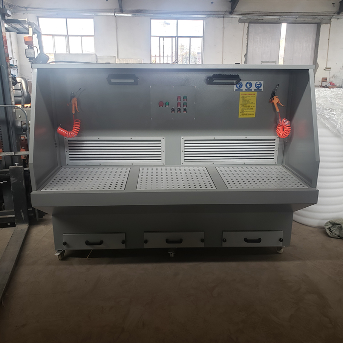 浙江寧波1.5米打磨除塵工作臺(圖4)