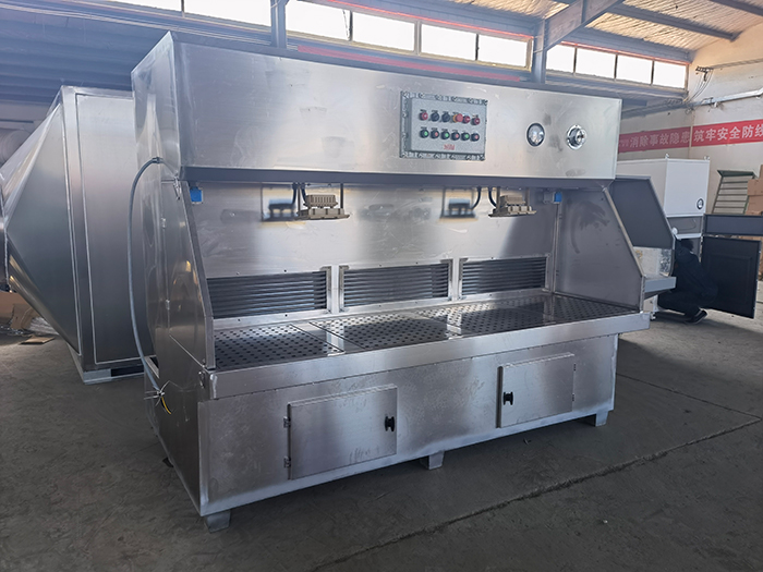 發貨廣州-2.5米不銹鋼濕式打磨臺(圖2)