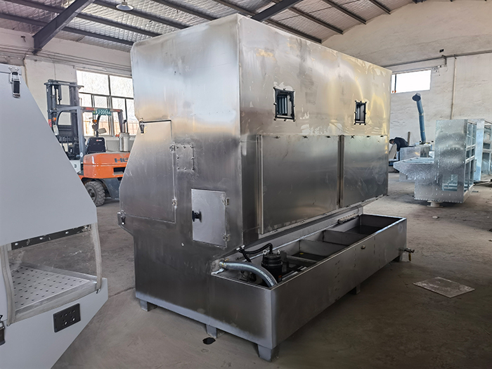 發貨廣州-2.5米不銹鋼濕式打磨臺(圖4)