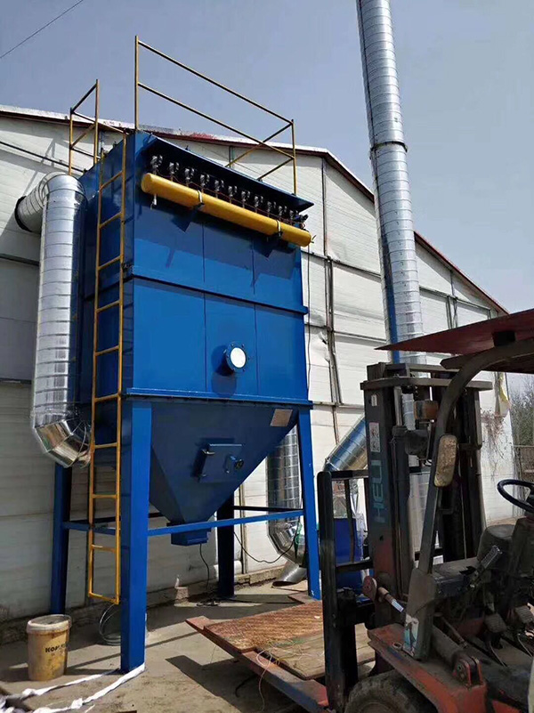 安徽合肥一混砂車間粉塵處理(圖1) 安徽合肥一混砂車間粉塵處理(圖1)