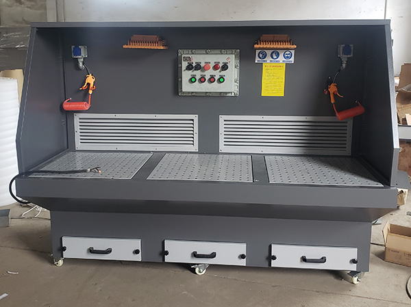 打磨吸塵工作臺的工作原理是什么？除塵效果如何？