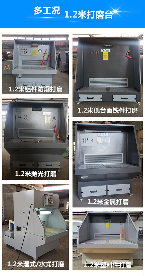 發(fā)貨寧波-1.2米不銹鋼件打磨臺(圖6)